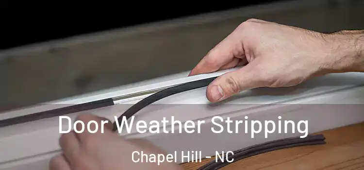 Door Weather Stripping Chapel Hill - NC